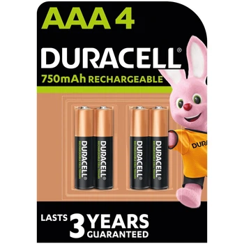 Акумулятор Duracell AAA HR03 750mAh * 4 (m426832)