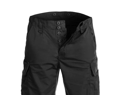 Тактические летние шорты с дополнительными карманами Texar WZ10, черный S