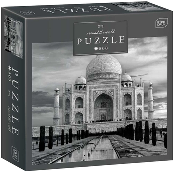 Puzzle trójwarstwowe Interdruk Around the World 1 33 x 46 cm 500 szt (5902277326072)