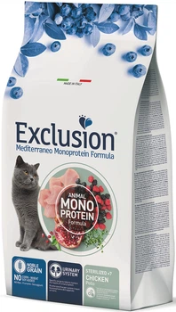 Exclusion Sterilized 7+ Chicken корм для стерилізованих котів від 7 років з куркою 300 г
