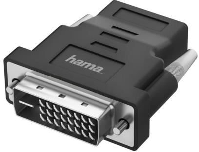 Adapter Hama HDMI - DVI F/M Black (4047443445322)