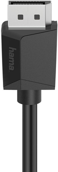 Kabel Hama DisplayPort - HDMI M/M 1.5 m Black (4047443445292)