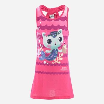 Детский летний сарафан для девочки Disney Gabby'S Do EX1259 122-128 см Фуксия (3609086975720)