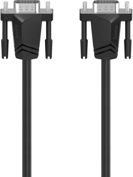Kabel Hama VGA M/M 3 m Black (4047443444738)