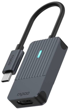 Адаптер Rapoo UCA-1004 USB Type-C - HDMI M/F Black (6940056114068)