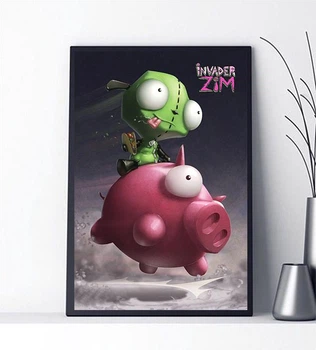 Постер Invader ZIM Завойовник Зім #03 Poster Плакат