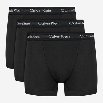 Zestaw majtek bokserek męskich bawełnianych Calvin Klein Underwear 0000U2662G-XWB L 3 szt. Czarny (8719114322510)