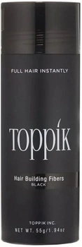 Krem farba do włosów Toppik Hair Building Fibers Giant Size Black 55 g (0667820013018)