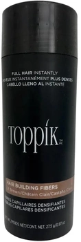 Крем-фарба для волосся Toppik Hair Building Fibers Light Brown 27.5 г (0667820012042)