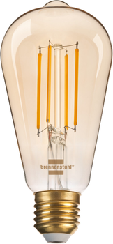 Світлодіодна лампа Brennenstuhl Edison WIFI E27 4.9W Filament (4007123681068)