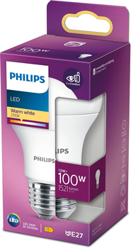 Світлодіодна лампа Philips A60 E27 13W Warm White Matte (8718699769765)