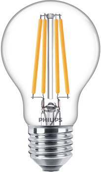Світлодіодна лампа Philips Classic A60 E27 10.5W Warm White (8718699763015)