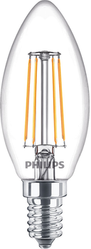 Żarówka LED Philips Classic B35 E14 4.3W Warm White (8718699763077)