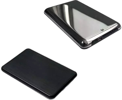 Зовнішня кишеня HDD Gehäuse 2.5 USB 3.0 SATA Chrome Black (4260135090116)