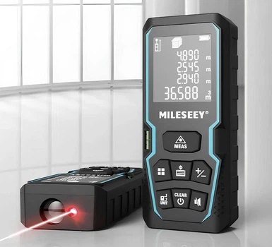 Лазерный дальномер / рулетка Mileseey S6, 40 м, черный (78323971)