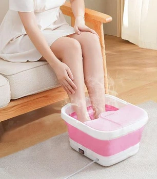 Гидромассажная ванночка для ног складна с подогревом воды Multifunction Footbath RF 368