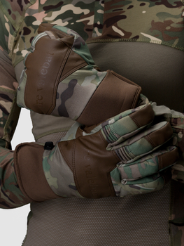 Перчатки тактические мужские BEZET 9825 XL Камуфляж (2000277790435)