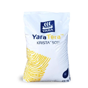 Добриво YaraTera Krista SOP ЯраТара Кріста Сульфат калію 25 кг