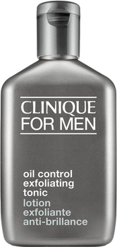 Тонік для обличчя для чоловіків Clinique Oil Control Exfoliating Tonic Lotion 200 мл (020714104733)