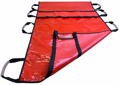 Носилки медицинские бескаркасные, тип FMA 9 (TARPAULIN 450), красные