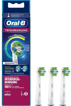 Końcówki do szczoteczki elektrycznej Oral-b Braun FlossAction EB25-3