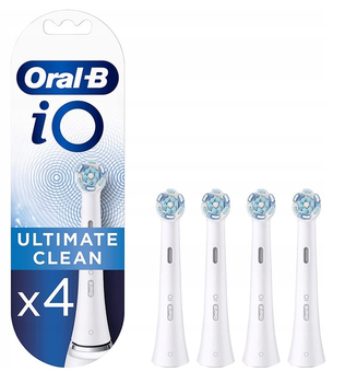 Насадки для електричної зубної щітки Oral-b Braun iO Ultimate Clean White RBCW-8