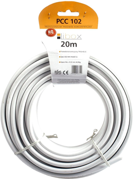 Kabel Libox SAT Trishield HD PCC102-20 20 m White (5793119)