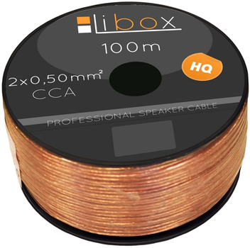 Kabel Libox LB0005 100 m Transparent (KAB-MON-0023)
