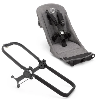 Прогулянковий блок Bugaboo Donkey 5 Duo Grey Melange, 8717447472452