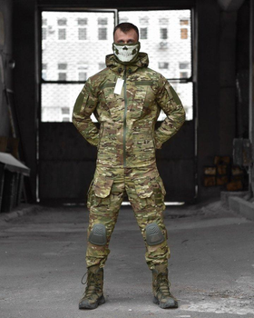 Тактический штурмовой костюм Horn с наколенниками S мультикам (86420)