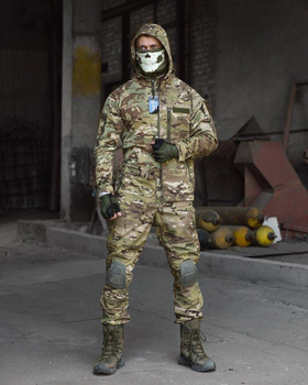Тактический костюм 5.11 3в1 с наколенниками штаны+убакс+куртка S мультикам (86915)