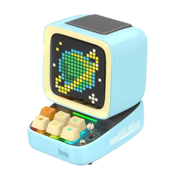 Портативна бездротова колонка Divoom Ditoo PRO (AUX, Bluetooth, Pixel art, Blue)