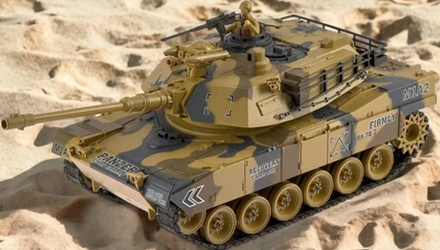 Танк на радиоуправлении "USA Abrams M1A2" 1:18