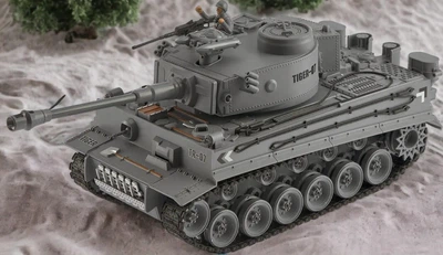 Танк на радиоуправлении"German Tiger" 1:18