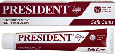 Зубная паста President Active 75 мл (4148-44269)