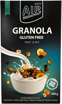 Гранола Healthy Generation Fruit&Nut Фруктово-ореховая 300 г (4820233350668)