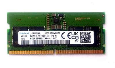 Samsung 8GB DDR5 SDRAM メモリー 2枚セット Пам'ять Samsung 16 GB SO-DIMM DDR5 5600 MHz (M425R2GA3BB0-CWM