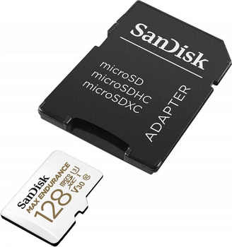 Карта памяти SanDisk Max Endurance microSDXC 128Gb U3 V30 (100Mb/s)