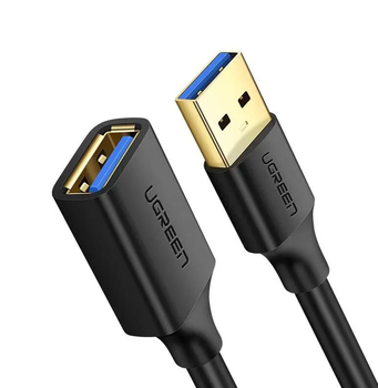 USB 3.0 удлинитель Ugreen US129 AM / AF штекер - гнездо 1.5 м Черный 30126