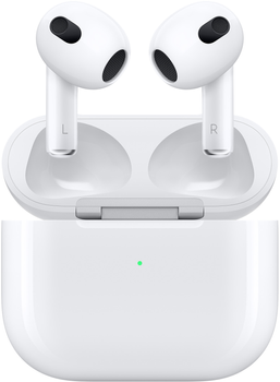 Słuchawki Apple AirPods 3 with Charging Case (Gen 3) White (APL_MME73Z)