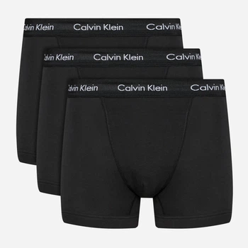 Zestaw majtek męskich typu bokserki Calvin Klein Underwear 000NB2970A-7V1 XL 3 szt Czarny (8719854639589)