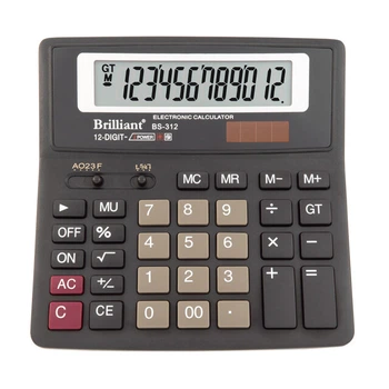 Калькулятор Brilliant 12 разрядный (BS-312)