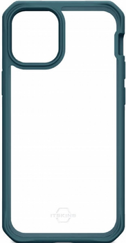 Etui plecki Itskins Hybrid Solid do Apple iPhone 12/12 Pro Blue (AP3P-HYBSO-PATR)