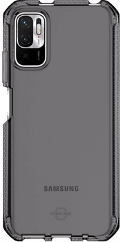 Etui plecki Itskins Spectrum Clear do Xiaomi Redmi Note 10 5G Black (XM5R-SPECM-SMOK)