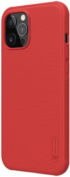 Etui plecki Nillkin Frosted Shield do Apple iPhone 12 Pro Max Red (6902048205918)