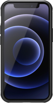 Etui plecki Nillkin Frosted Shield Pro do Apple iPhone 12 Mini Black (6902048205802)