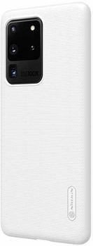 Etui plecki Nillkin Frosted Shield do Samsung Galaxy S20 Ultra White (6902048195431)
