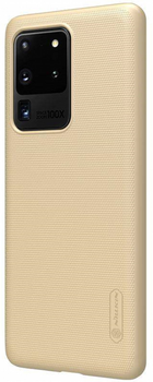 Etui plecki Nillkin Frosted Shield do Samsung Galaxy S20 Ultra Gold (6902048195424)