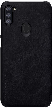 Etui z klapką Nillkin Qin Leather Case do Samsung Galaxy A11 Black (6902048197473)