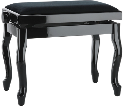 Банкетка для фортепіано GEWA Deluxe Classic Black High Gloss (G-130330)